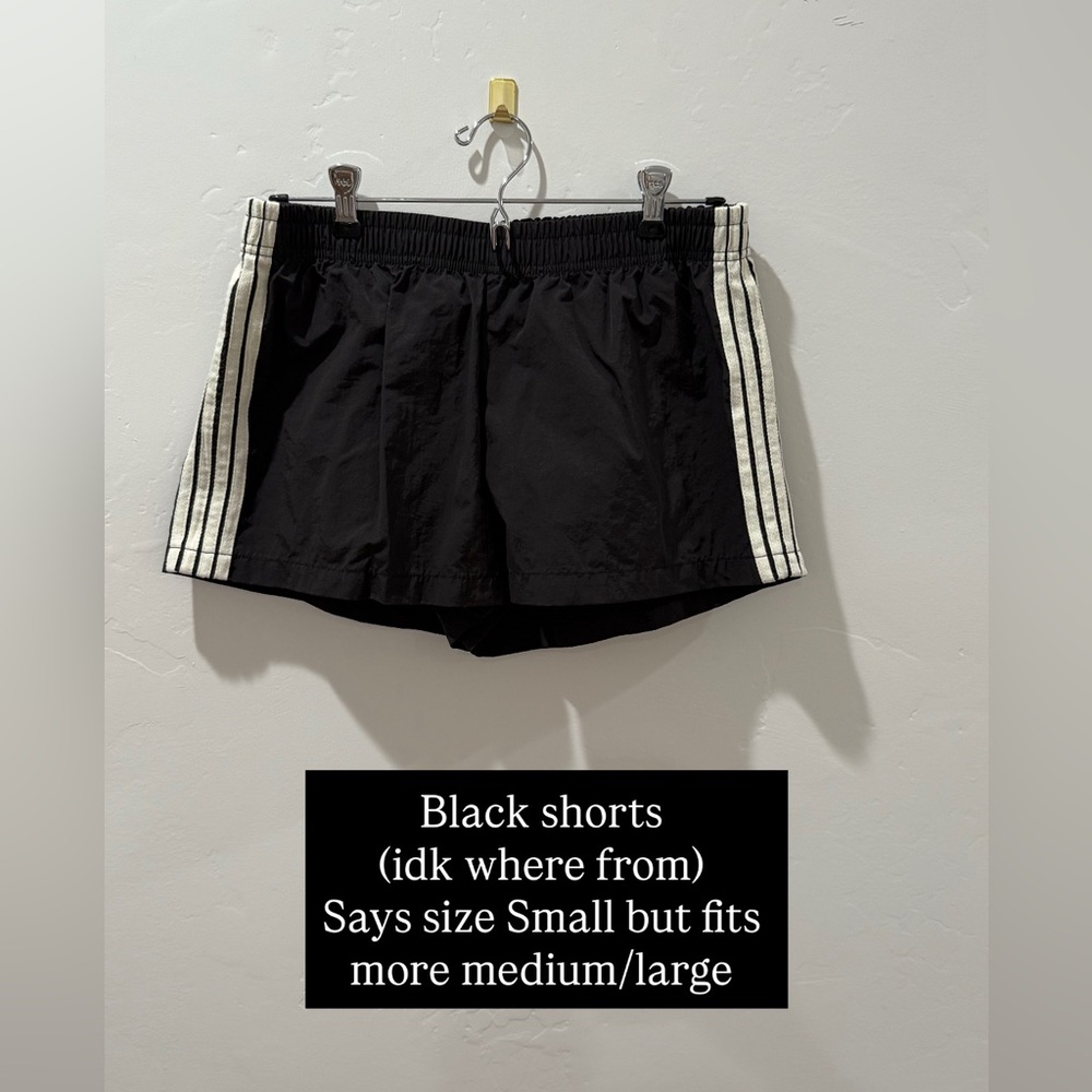 Size small shorts but fits more medium!